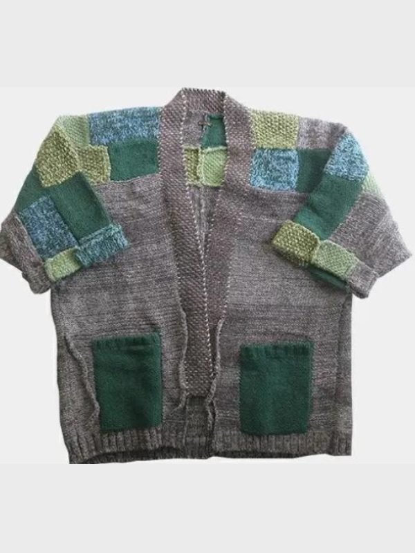 Celebs Go Dating S14 Paul Brunson Patchwork Cardigan - Image 2