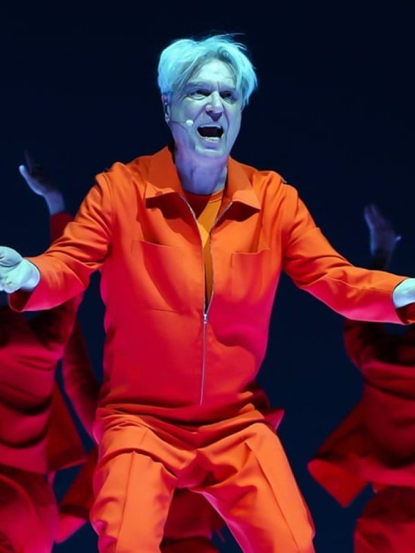 Coachella 2026 David Byrne Orange Jacket - Image 2