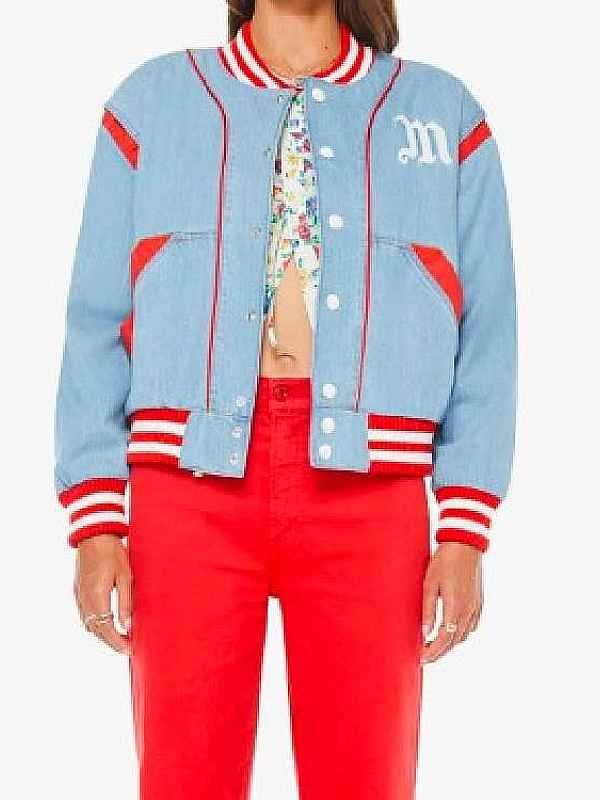 9-1-1 S9 Corinne Massiah Varsity Bomber Jacket - Image 2