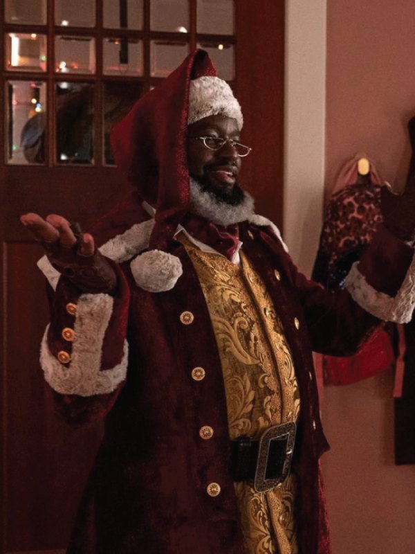 Dashing Through the Snow 2023 Santa Coat - Image 2