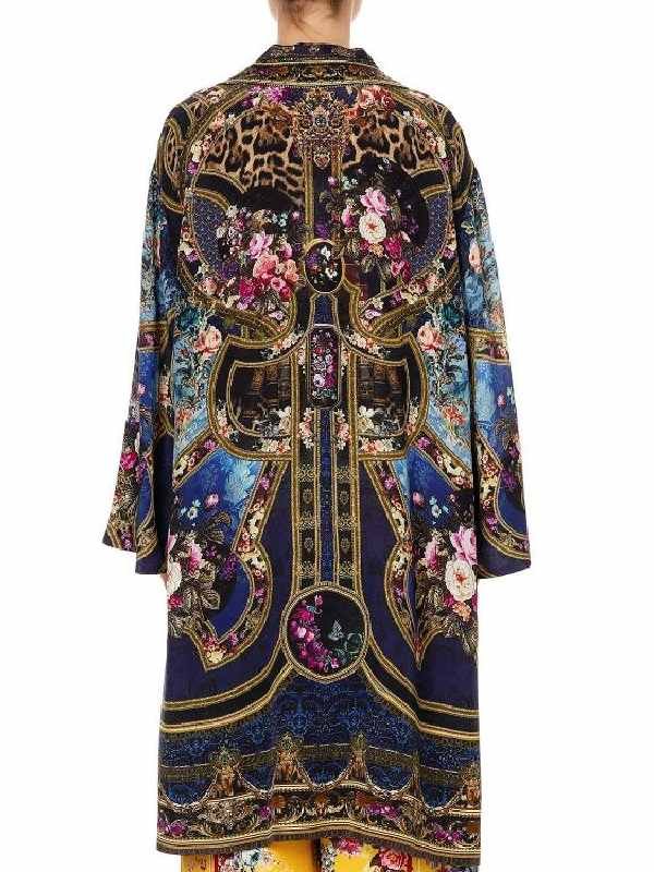 Hacks S5 Jean Smart Floral Printed Silk Robe - Image 2