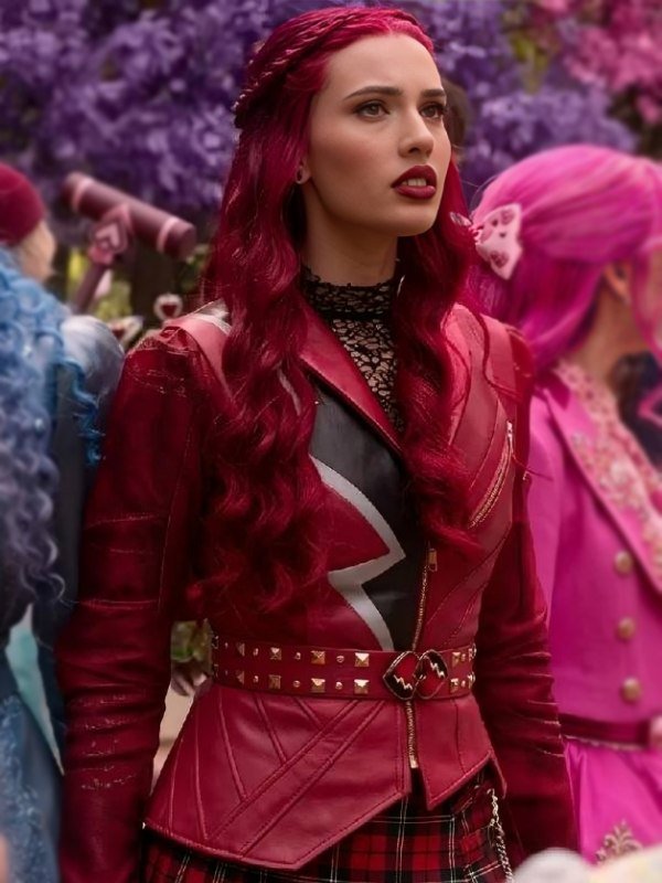 Descendants 2026 Kylie Cantrall Red Cosplay Jacket - Image 2
