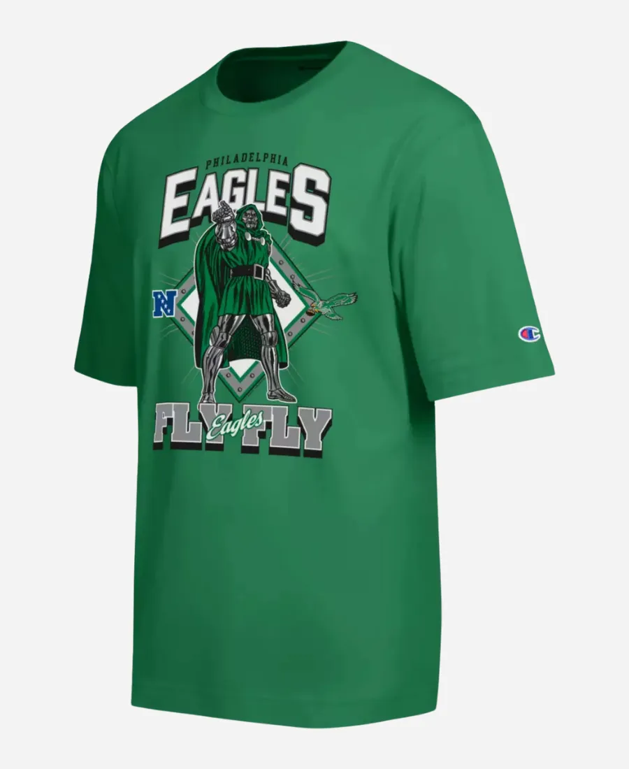 Disney x Champion Eagles Doctor Doom All-Star T-Shirt - Image 3