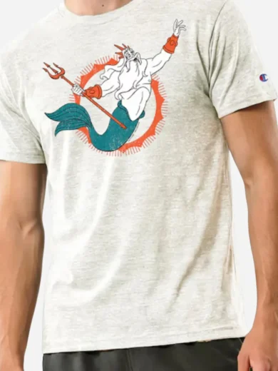 Disney x Champion Miami Dolphins King Triton T-Shirt