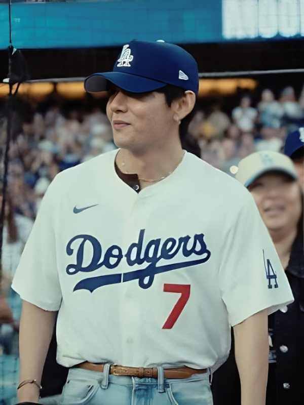 Dodgers Ceremonial First Pitch Taehyung Jersey