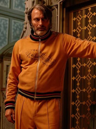 Dust Bunny Mads Mikkelsen Orange Tracksuit