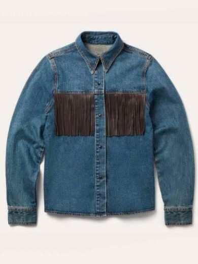 Marshals 2026 Ellyn Jameson Fringe Denim Shirt