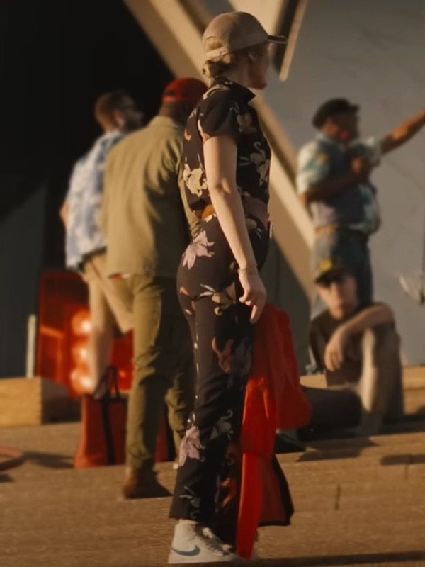 The Fall Guy 2024 Emily Blunt Floral Jumpsuit