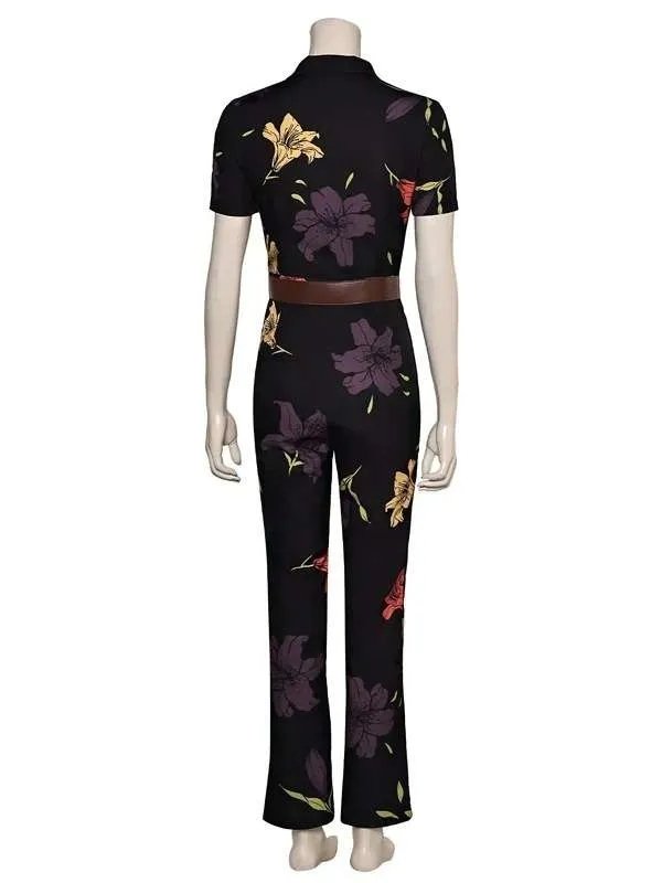 The Fall Guy 2024 Emily Blunt Floral Jumpsuit - Image 3