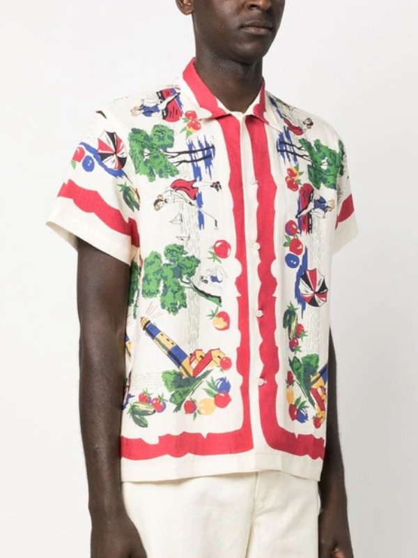 Alex vs America S4 Eric’s Garden Print Shirt - Image 2