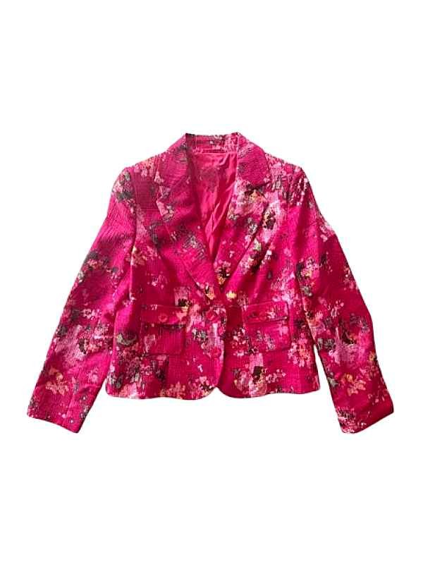 Matlock S2 Justina Machado Pink Floral Blazer - Image 2