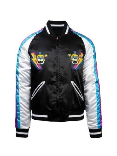 Fnaf Security Breach Satin Jacket