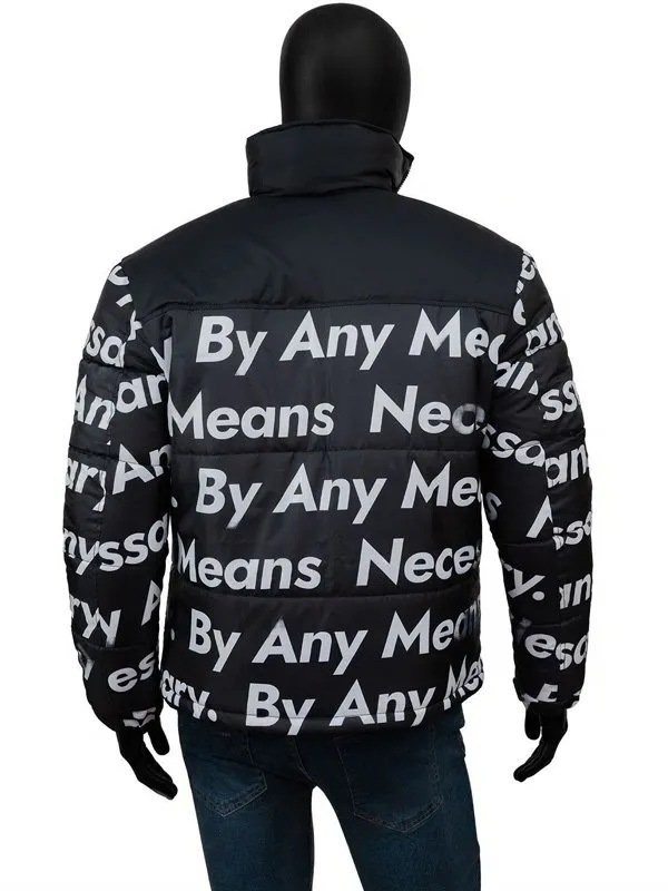 Goku Drip Puffer Jacket