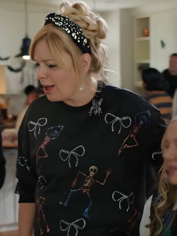 Haul Out the Halloween 2025 Kimberly J. Brown’s Skeleton Sweatshirt