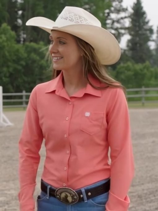 Heartland S18 Amber Marshall Pink Shirt