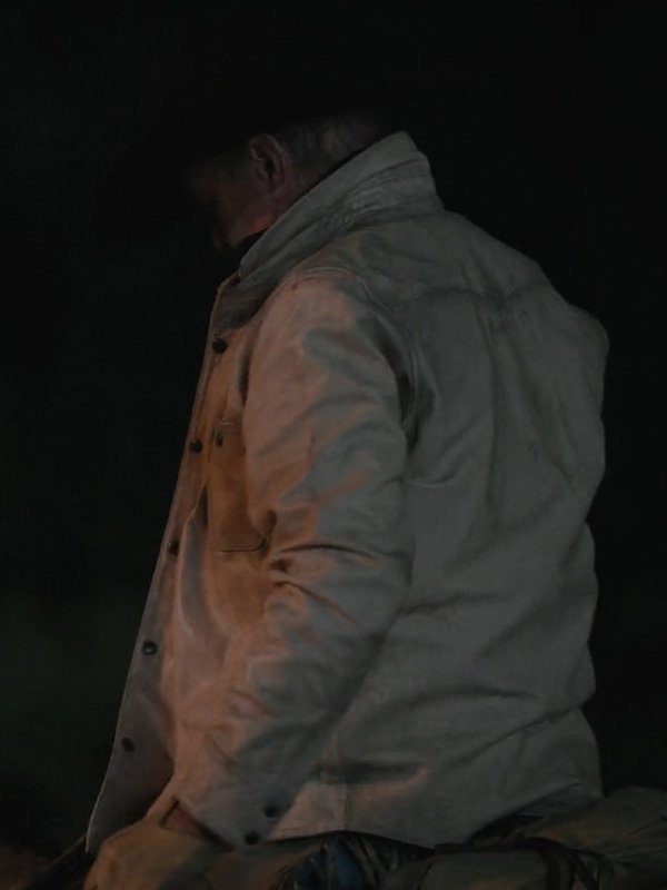 Yellowstone S05 John Dutton Cream White Jacket - Image 3