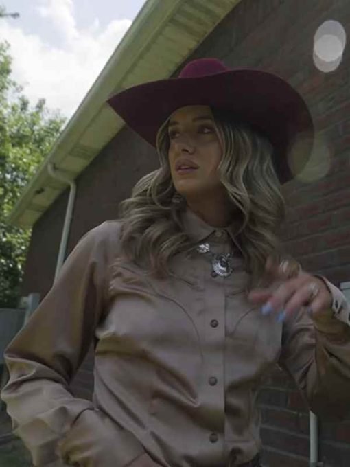 Keepin Country Cool 2026 Lainey Wilson Satin Shirt - Image 2
