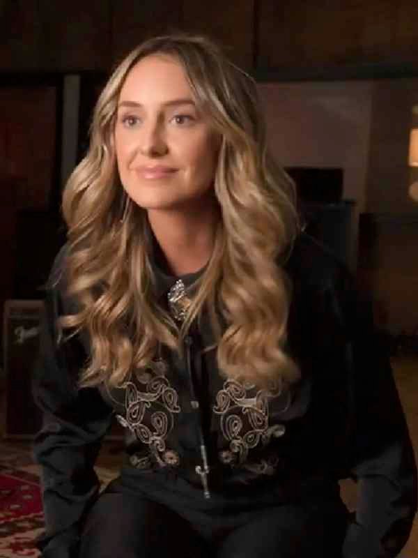 Keepin Country Cool Lainey Wilson Embroidery Black Shirt