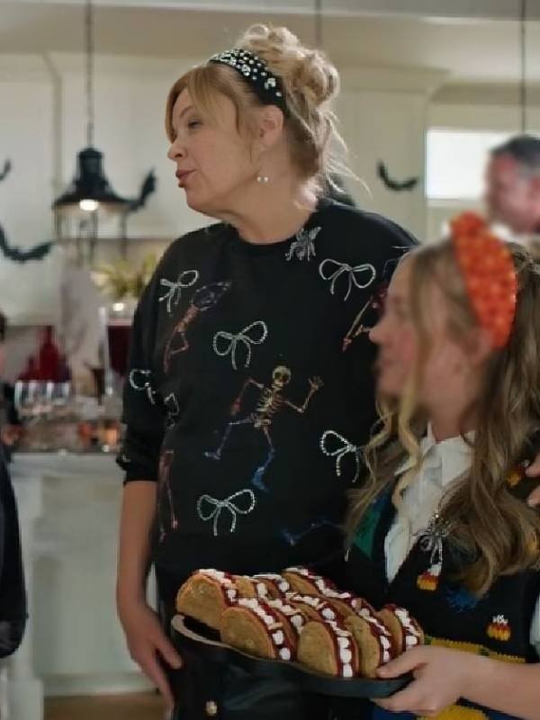 Haul Out the Halloween 2025 Kimberly J. Brown’s Skeleton Sweatshirt