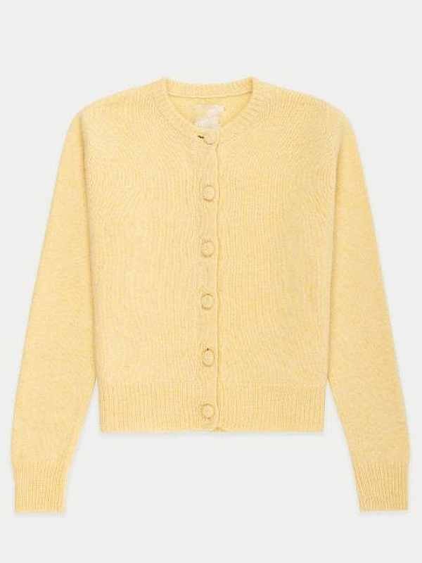 Shrinking S3 Christa Miller Yellow Cardigan - Image 2