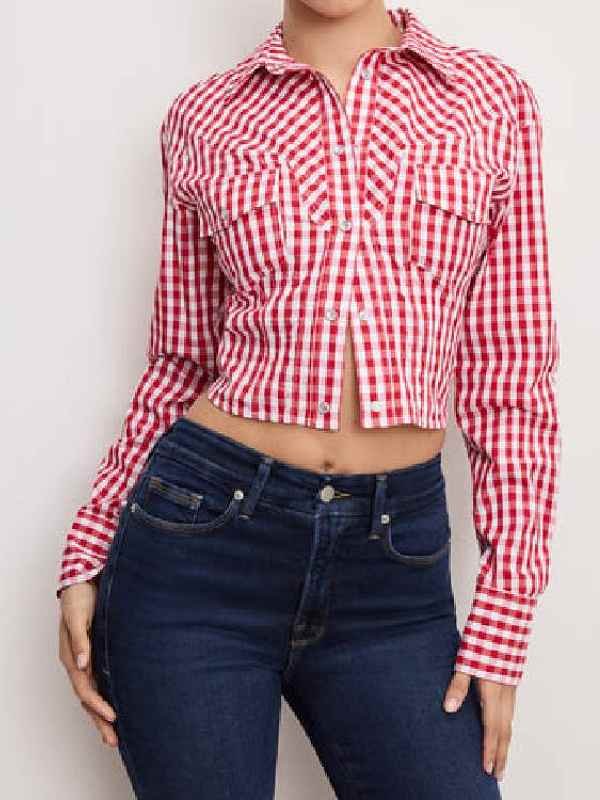 Love Island S2 Iris Kendall Check Shirt - Image 2