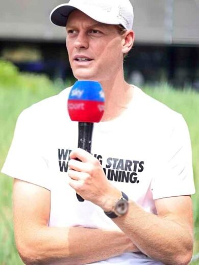 Madrid Open Media Day Jannik Sinner T-Shirt