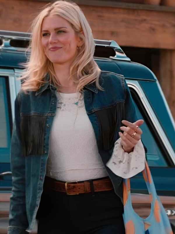 Marshals 2026 Ellyn Jameson Fringe Denim Shirt