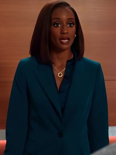Matlock 2024 Skye P. Marshall Teal Suit