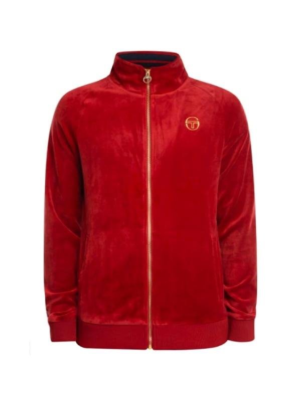 Mobland 2025 Geoff Bell Red Velour Tracksuit - Image 2