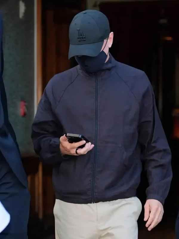 NYC 2026 Leonardo Dicaprio Black Jacket