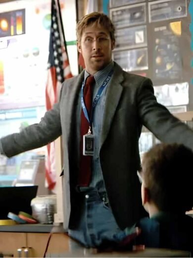 Project Hail Mary 2026 Ryan Gosling Gray Blazer