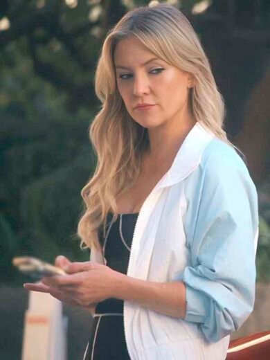 Running Point S2 Kate Hudson Colorblock Windbreaker