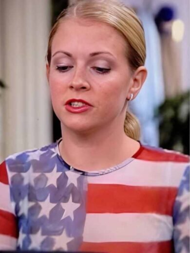 Sabrina the Teenage Witch S6 Melissa Hart American Flag Top