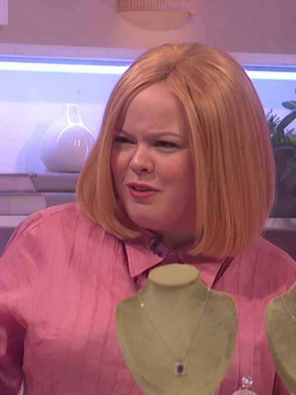 SNL UK 2026 Nicola Coughlan Pink Shirt