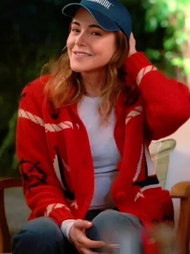 Shrinking S3 Christa Miller Red Cardigan