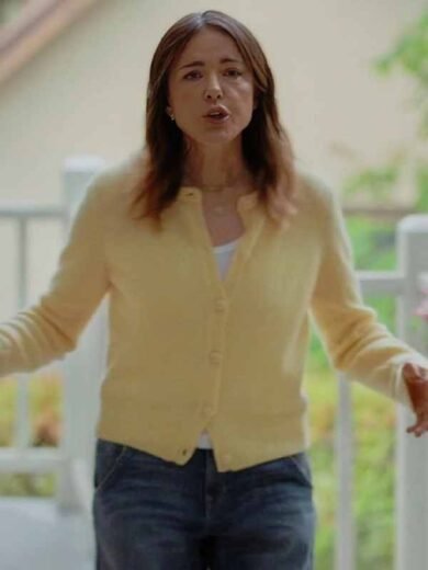 Shrinking S3 Christa Miller Yellow Cardigan