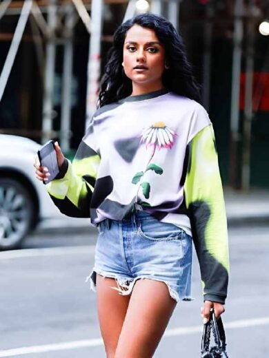 NYC 2026 Simone Ashley Daisy Sweatshirt