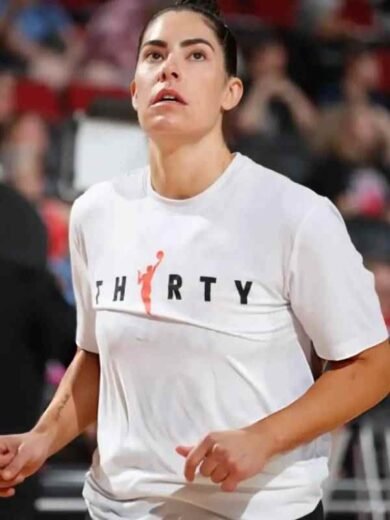 Sparks vs Portland Fire Kelsey Plum T-Shirt