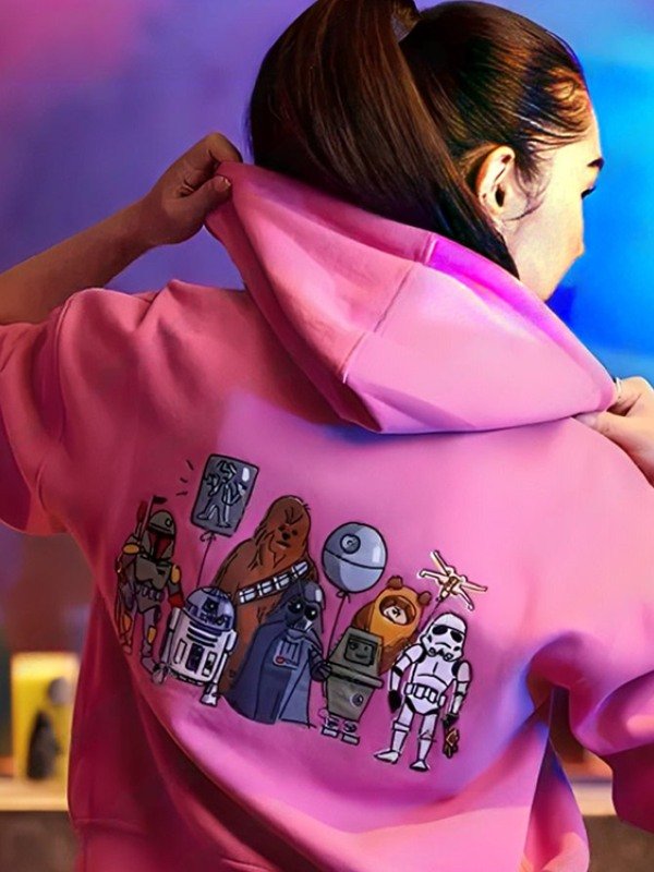 Star Wars Pink Hoodie