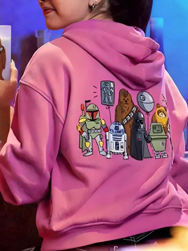 Star Wars Pink Hoodie - Image 3