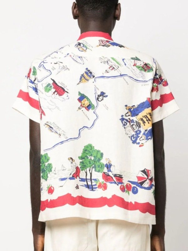 Alex vs America S4 Eric’s Garden Print Shirt - Image 3