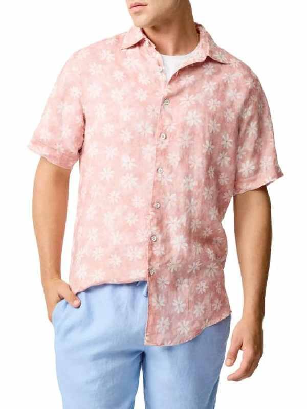 Bachelor Mansion Takeover S1 Jesse Palmer Floral Shirt - Image 3