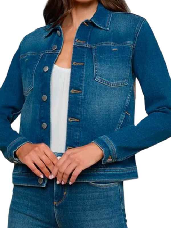Imperfect Women Kerry Washington Denim Jacket - Image 2