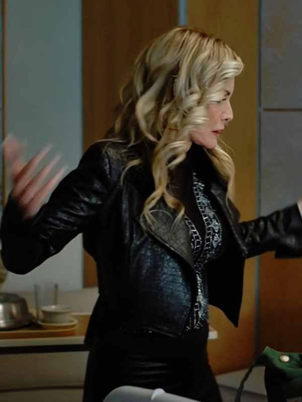 Margo’s Got Money Troubles 2026 Michelle Pfeiffer Crop Biker Jacket