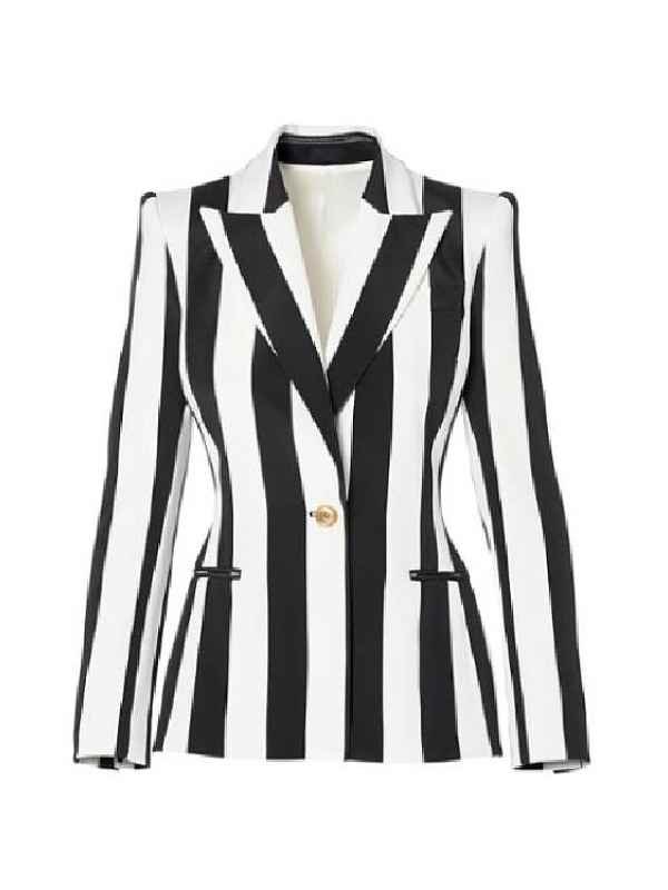 American Idol S24 Paula Abdul Stripe Blazer