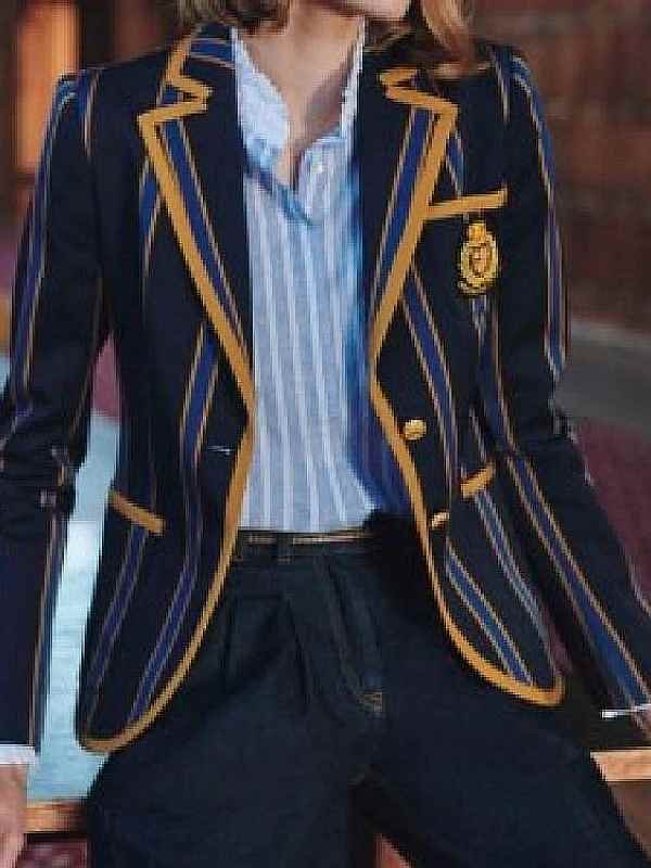 The Today Show Chloe Melas Striped Blazer - Image 2