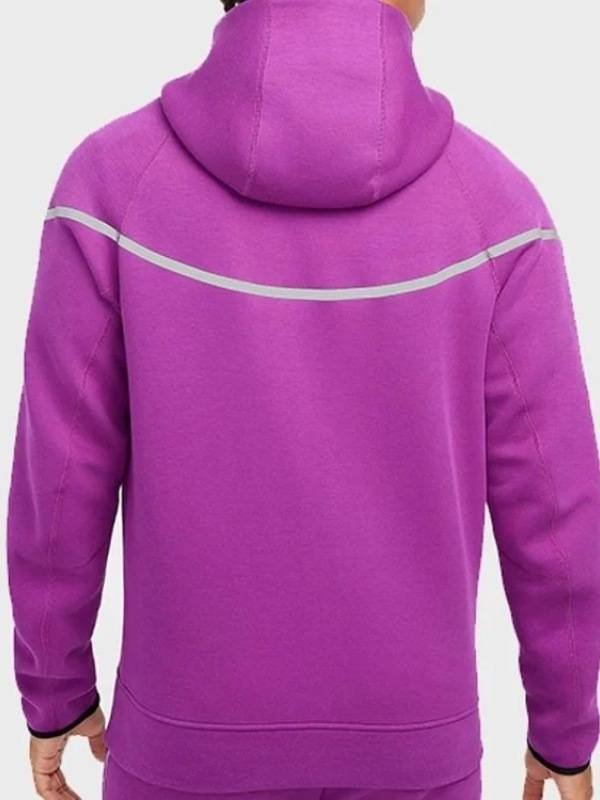 Tech Windrunner Pink Reflective Jacket - Image 4