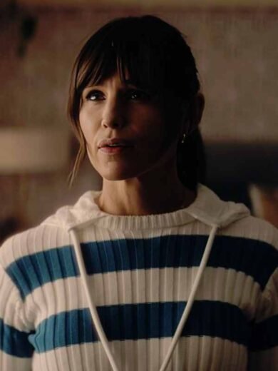 The Last Thing He Told Me S2 Jennifer Garner Striped Sweater