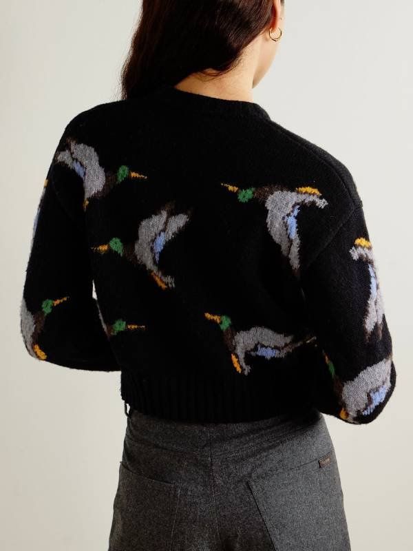 The Traitors UK S4 Claudia Winkleman Duck Sweater - Image 2