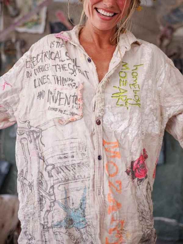The View Whoopi Goldberg Graffiti Shirt